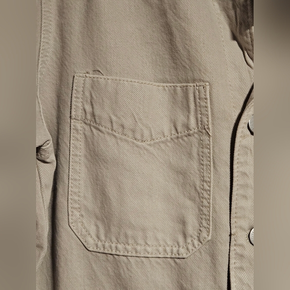 Universal Thread Ecru Utility Jumpsuit Size 8 - Picture 6 of 16